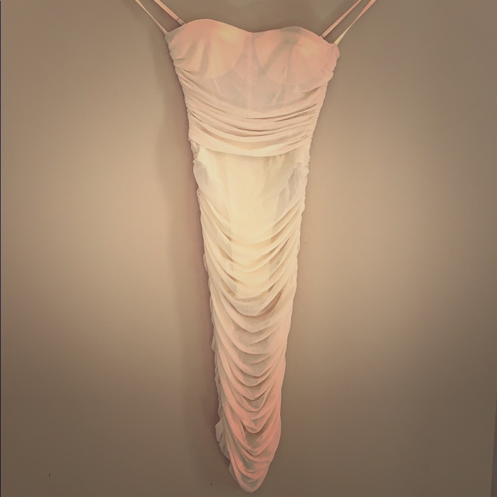 Oh Polly- Unapologetic Sheer Mesh Dress